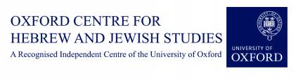 Oxford Centre for Hebrew and Jewish Studies